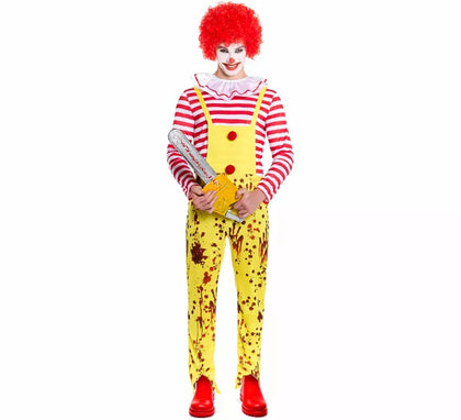 Disfraz de Payaso de Hamburguesa Sádico para hombre