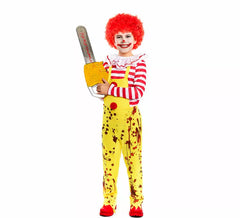 Sadistischer Hamburger Clown Kostüm für Jungen