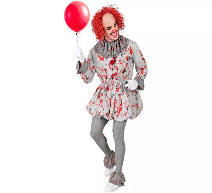 Translation missing: de.Disfraz de Payaso de Terror Vintage para adulto