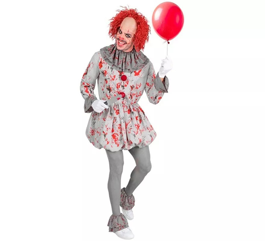 Translation missing: de.Disfraz de Payaso de Terror Vintage para adulto