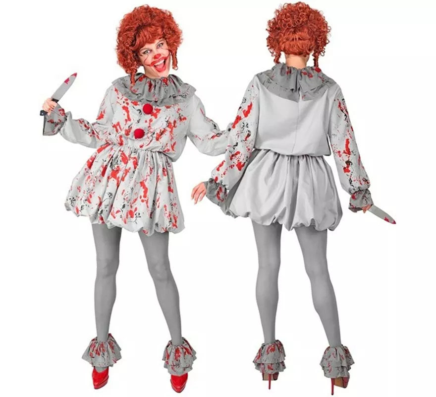 Translation missing: de.Disfraz de Payaso de Terror Vintage para adulto