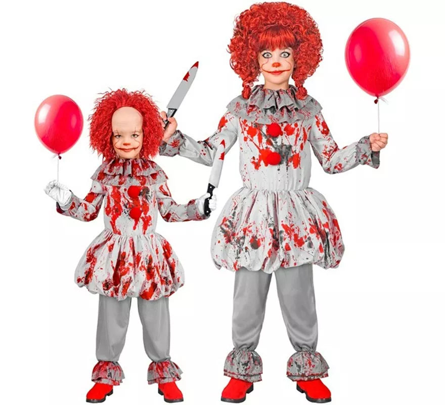 Translation missing: de.Disfraz de Payaso de Terror Vintage para niños