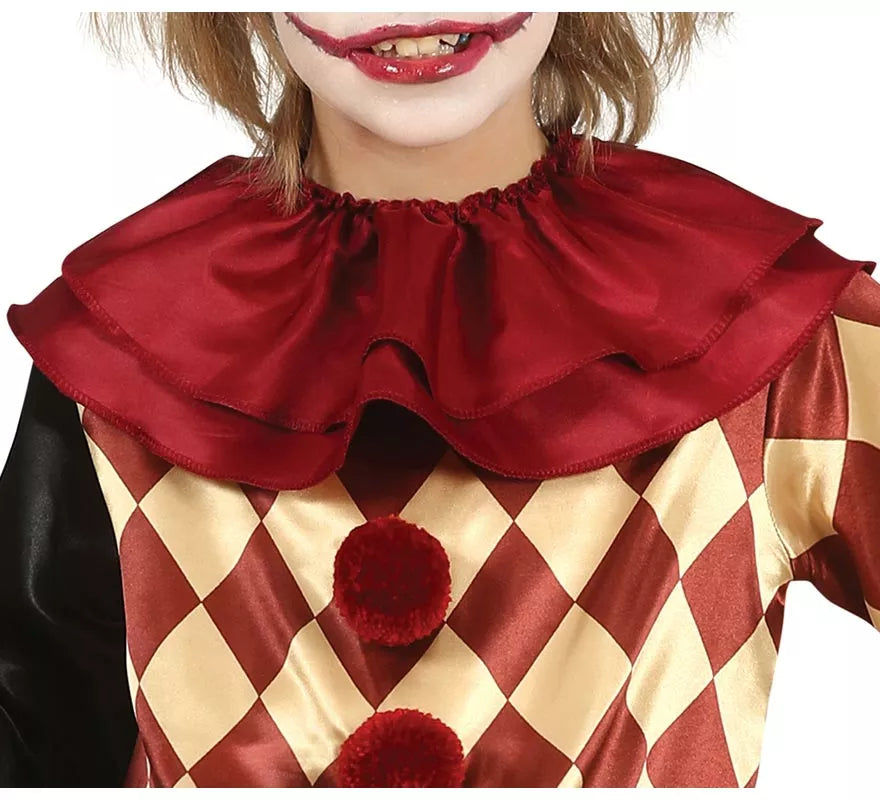 Disfraz de Payaso del Horror Sangriento para niño