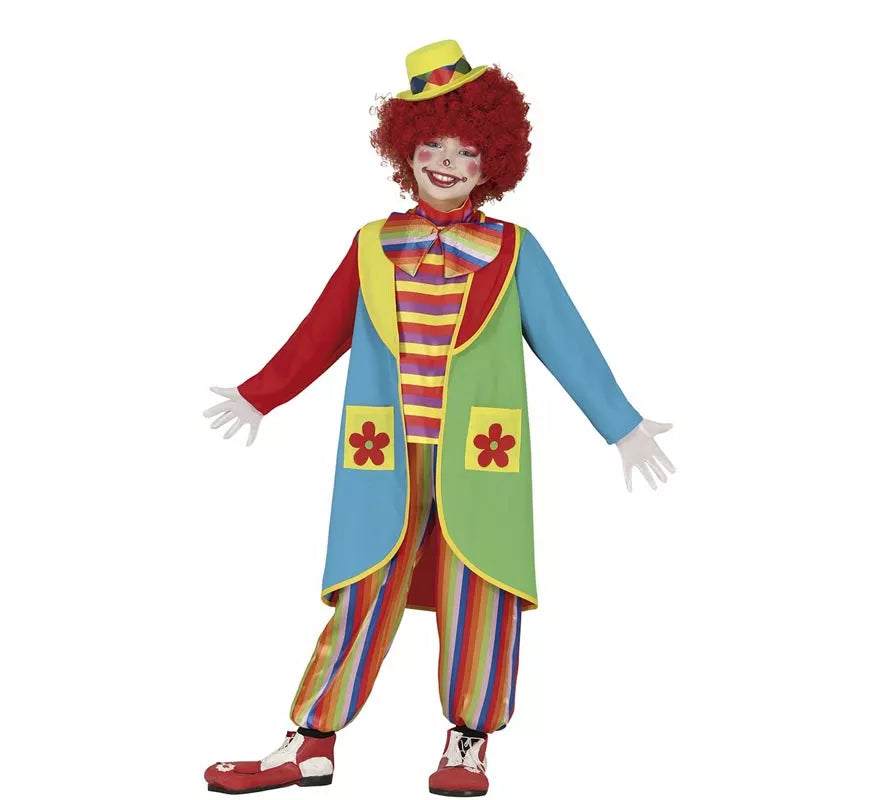 Translation missing: de.Disfraz de Payaso Flowy para niños