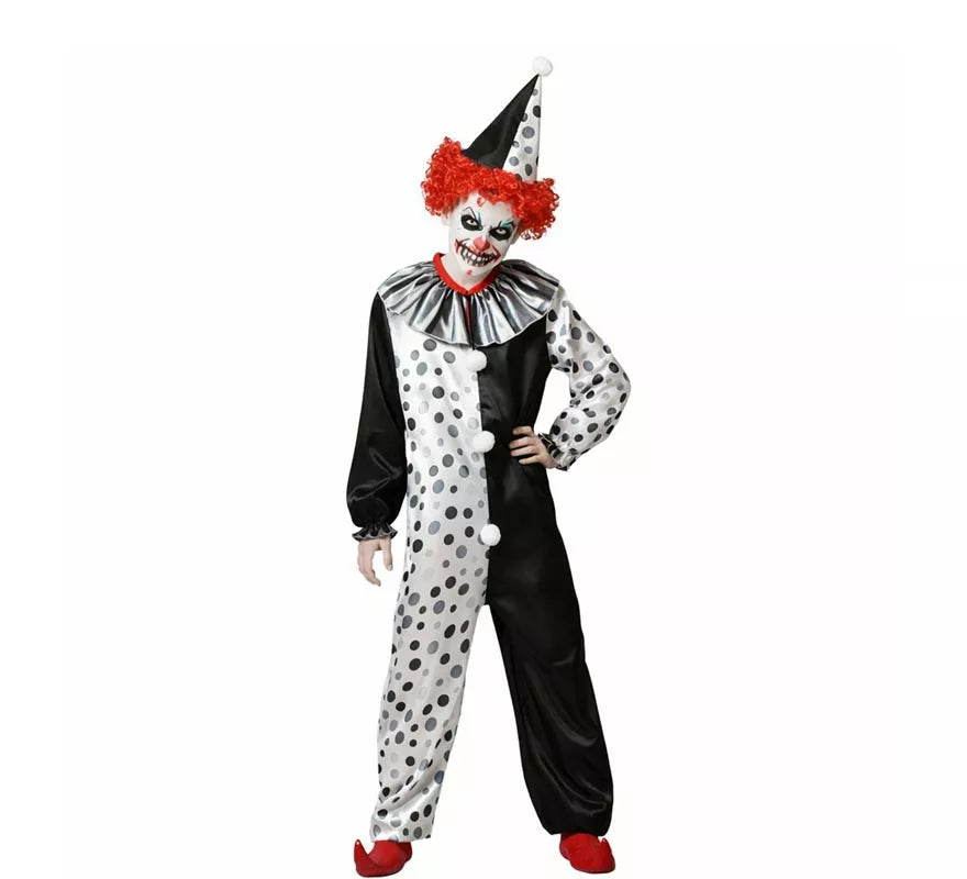 Translation missing: de.Disfraz de Payaso Gris para adulto