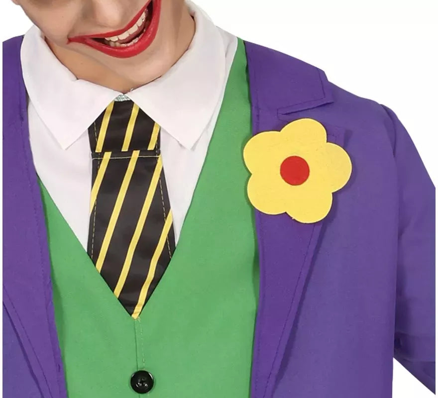 Translation missing: de.Disfraz de Payaso Joker para hombre