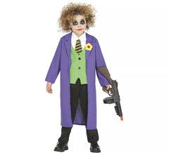 Joker Clown Kostüm für Kinder