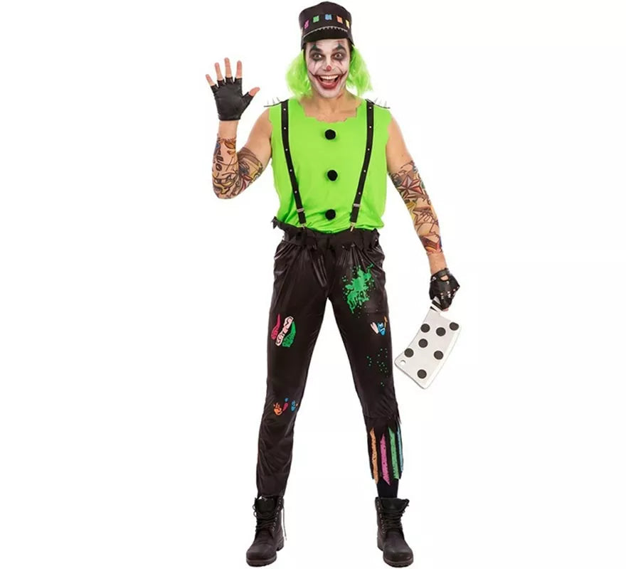 Translation missing: de.Disfraz de Payaso Motero para hombre