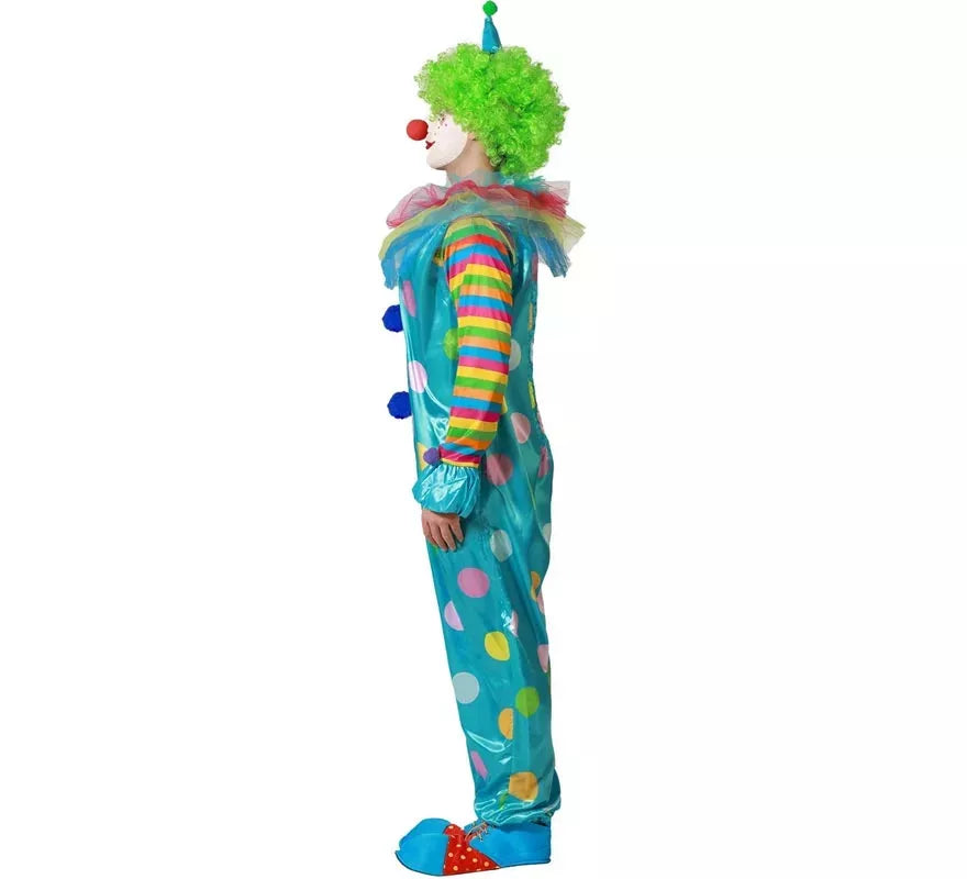 Translation missing: de.Disfraz de Payaso multicolor para hombre