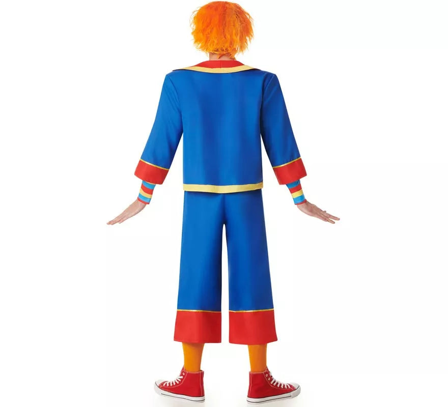 Translation missing: de.Disfraz de Payaso Multicolor para hombre