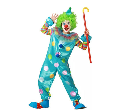 Disfraz de Payaso multicolor para niño