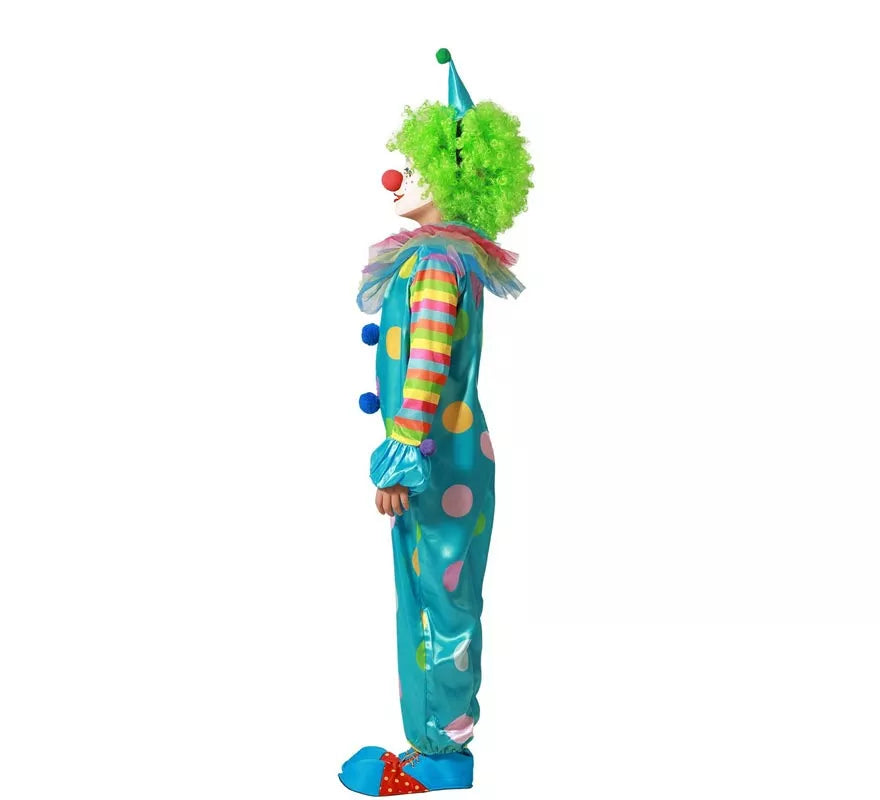 Translation missing: de.Disfraz de Payaso multicolor para niño