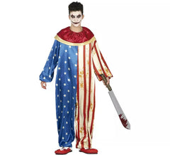 Böser Patriot Clown-Kostüm für Teenager