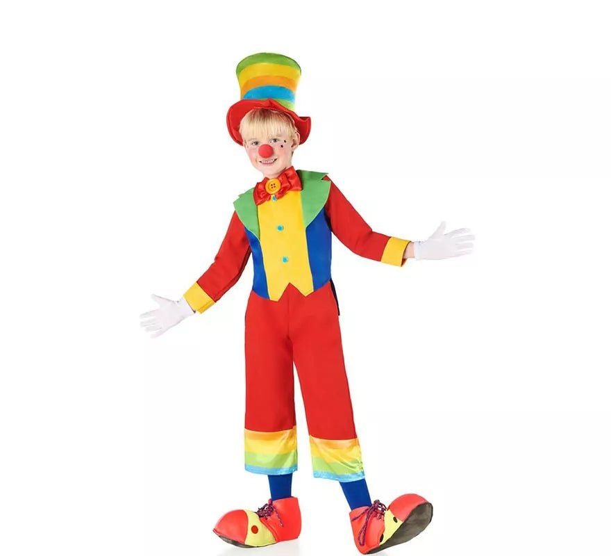 Translation missing: de.Disfraz de Payaso pintoresco para niño