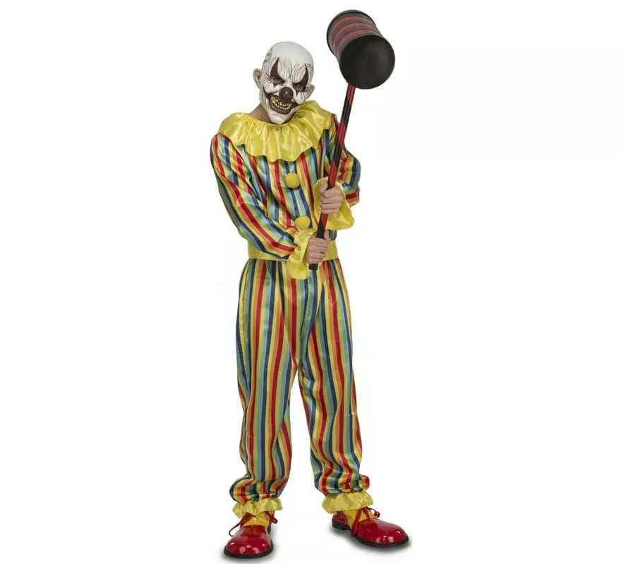Translation missing: de.Disfraz de Payaso Prank con máscara para hombre