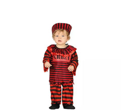 Clown Gefangenenkostüm für Babys