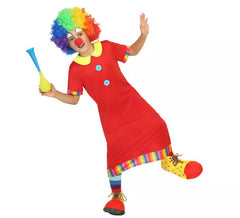Rotes Clownkostüm für ein Kind