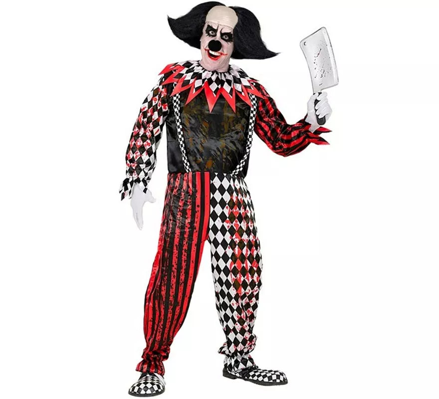 Translation missing: de.Disfraz de Payaso Sangriento para hombre