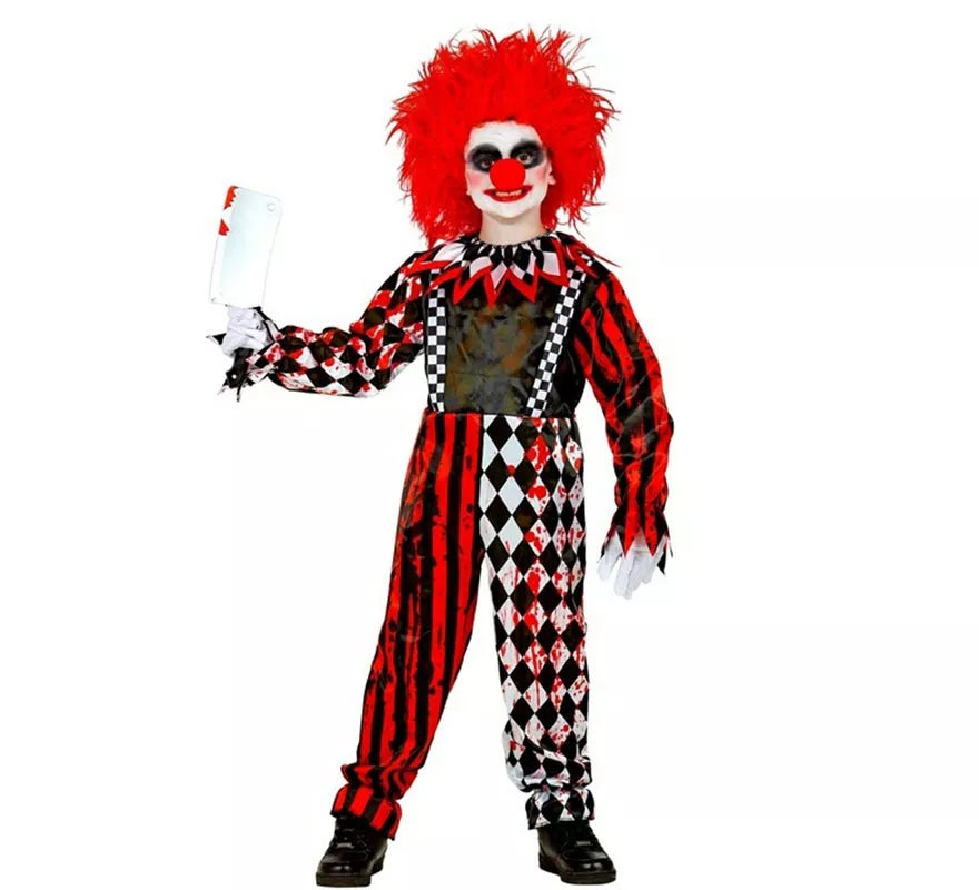Translation missing: de.Disfraz de Payaso Sangriento para niño