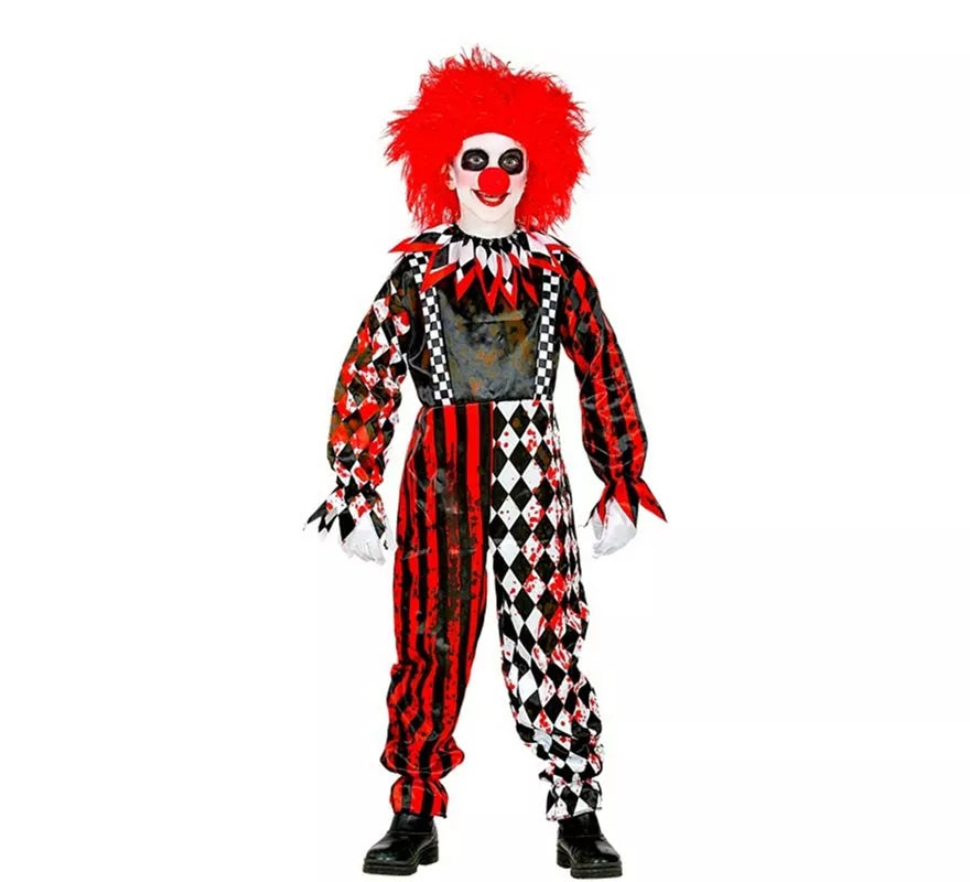 Translation missing: de.Disfraz de Payaso Sangriento para niño