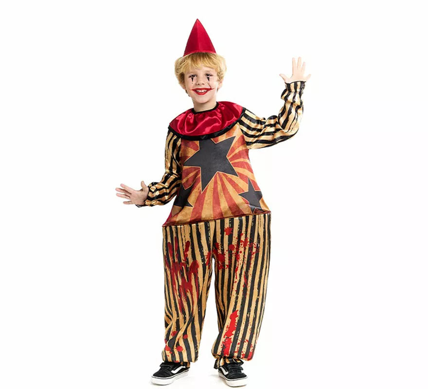 Translation missing: de.Disfraz de Payaso Tenebroso para niño