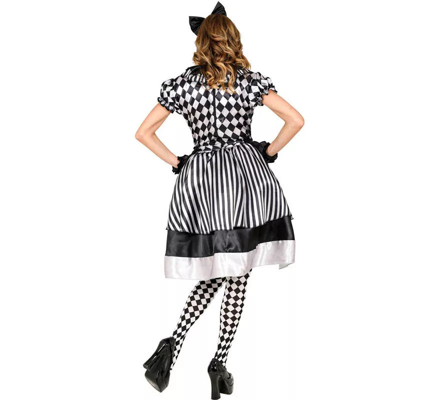 Translation missing: de.Disfraz de Payaso Vintage a Cuadros para mujer