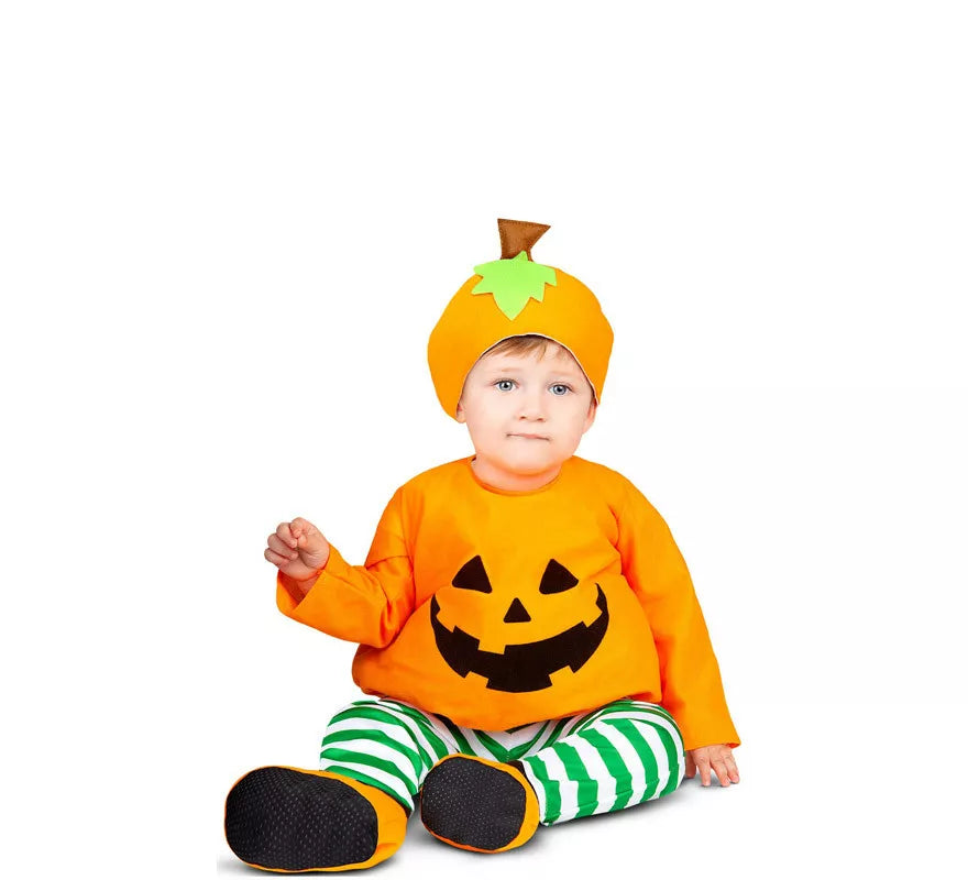 Translation missing: de.Disfraz de Pequeña Calabaza con gorro para bebé y niños
