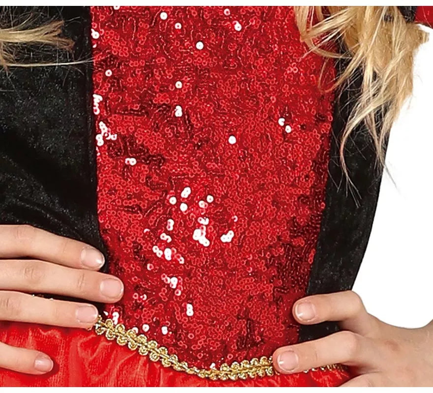 Translation missing: de.Disfraz de Pequeña Diablilla con vestido para niña