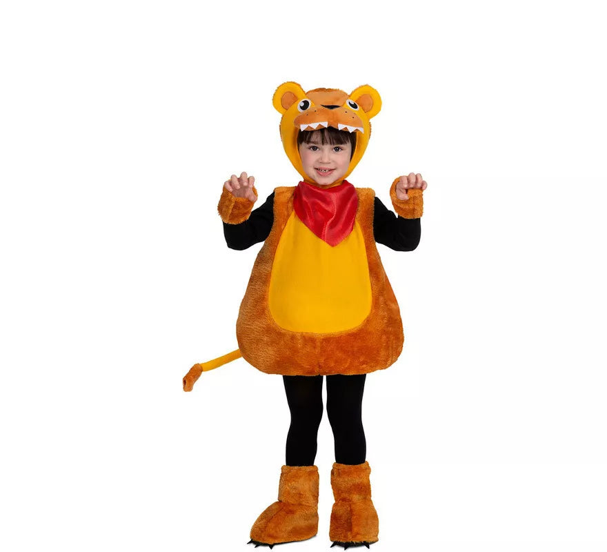 Translation missing: de.Disfraz de Pequeño León con lengua para bebé y niños