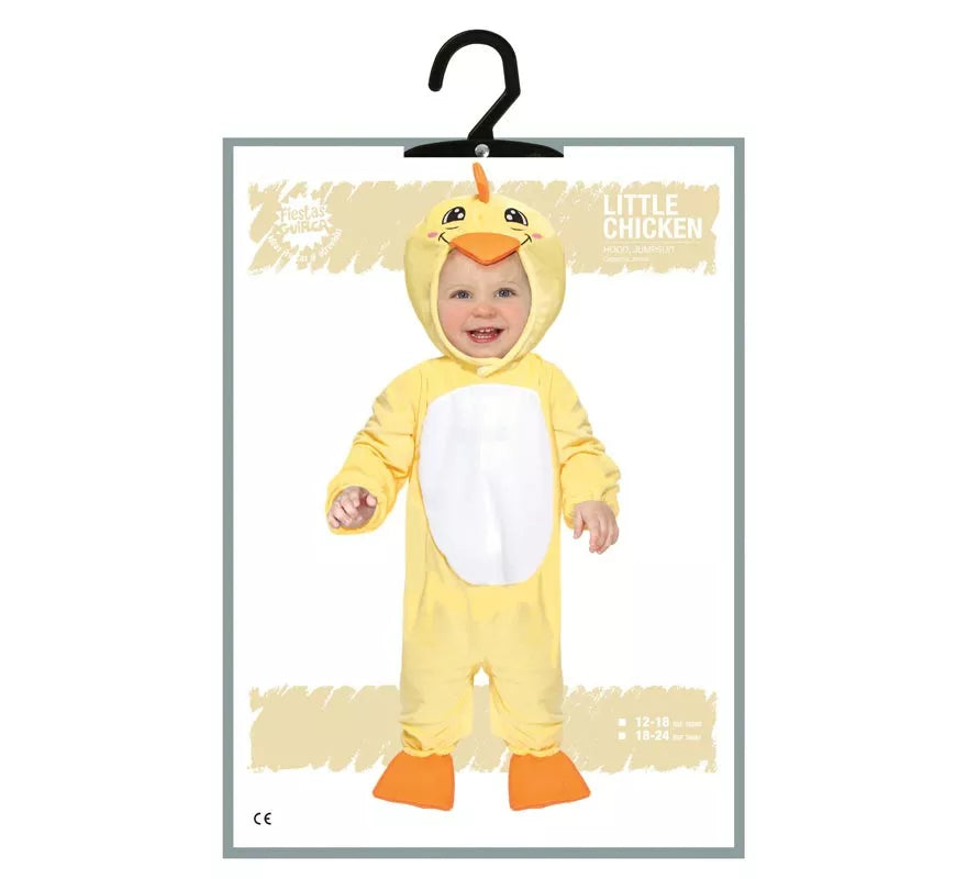 Translation missing: de.Disfraz de Pequeño Pato Amarillo para bebé