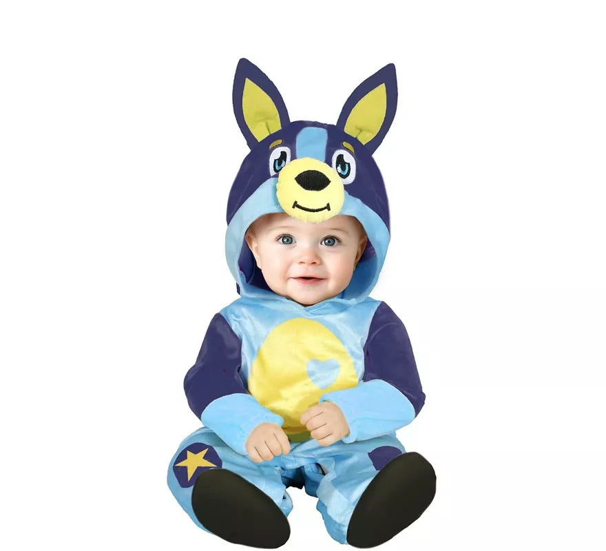 Translation missing: de.Disfraz de Perro azul para niños y bebé