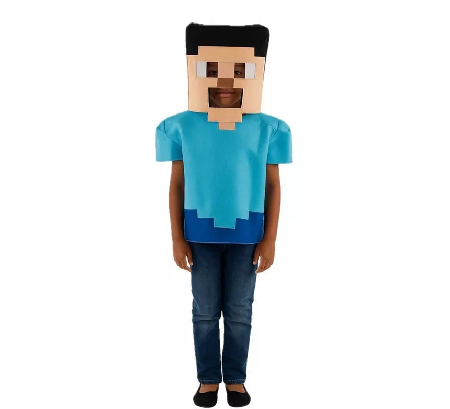 Translation missing: de.Disfraz de Personaje Pixelado de Videojuego para niños