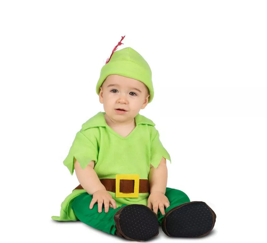 Translation missing: de.Disfraz de Peter Pan para bebé y niño