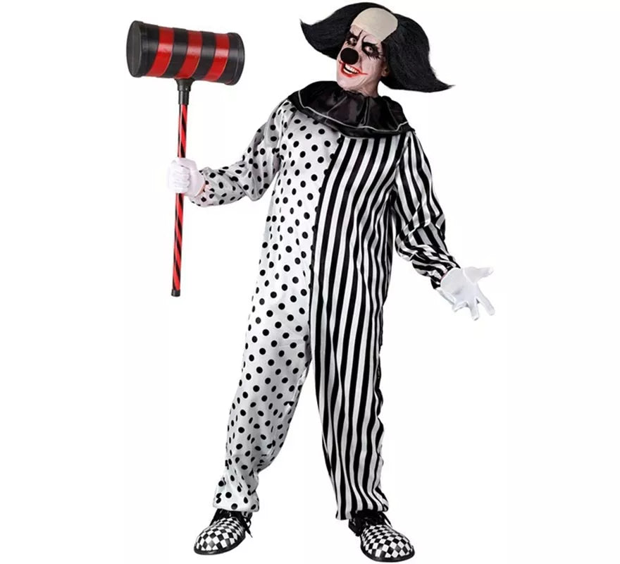 Translation missing: de.Disfraz de Pierrot Asesino para hombre
