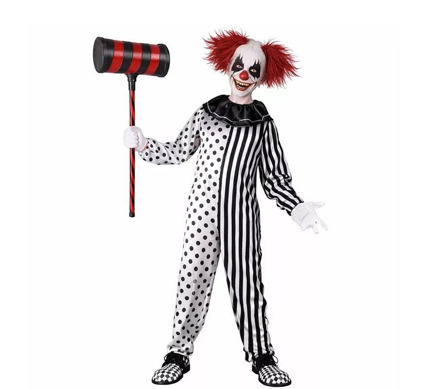 Translation missing: de.Disfraz de Pierrot Asesino para hombre