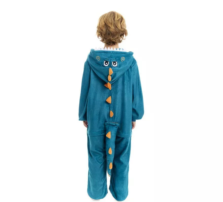 Translation missing: de.Disfraz de Pijama Dinosaurio Estegosaurio para niños