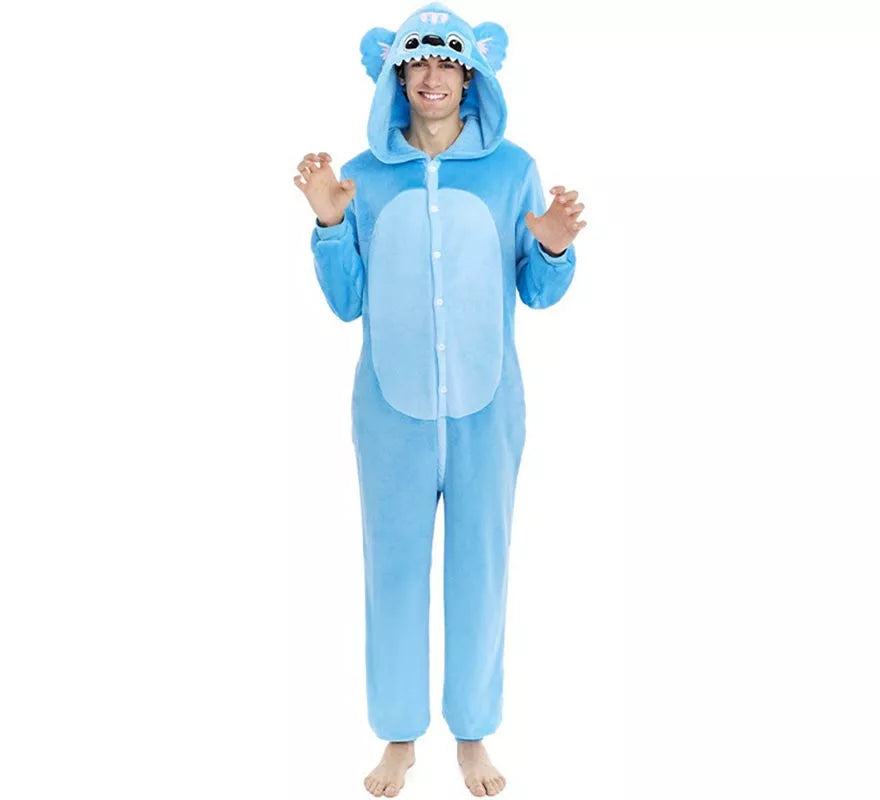 Translation missing: de.Disfraz de Pijama Koala Galáctico para adulto