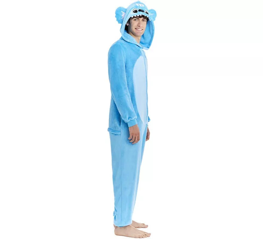 Translation missing: de.Disfraz de Pijama Koala Galáctico para adulto
