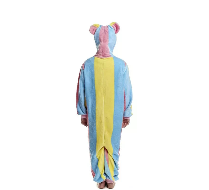 Translation missing: de.Disfraz de Pijama Llama multicolor con capucha para niño
