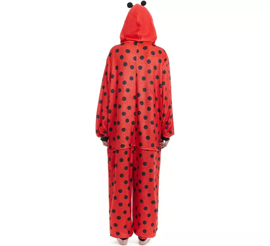Disfraz de Pijama Mariquita para adulto