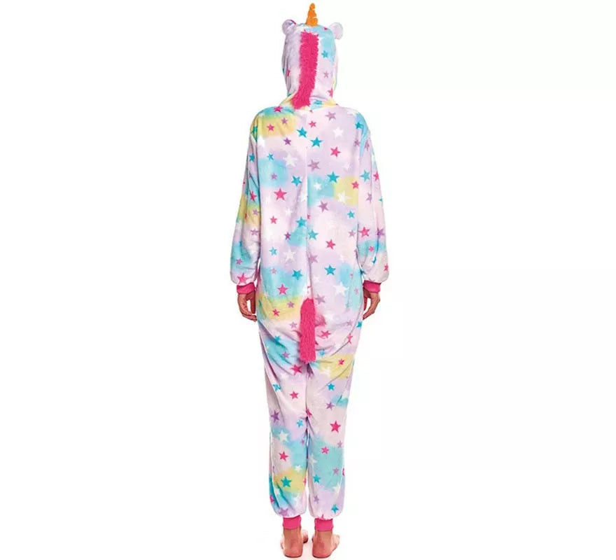 Translation missing: de.Disfraz de Pijama Unicornio estrellas para adultos