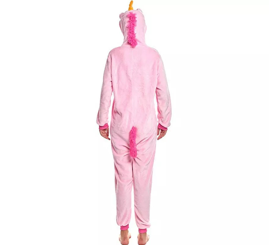 Translation missing: de.Disfraz de Pijama Unicornio rosa para adultos
