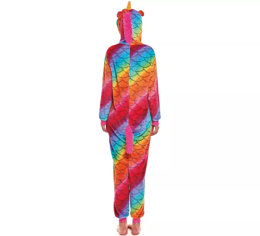 Translation missing: de.Disfraz de Pijama Unicornio Sirena para adultos