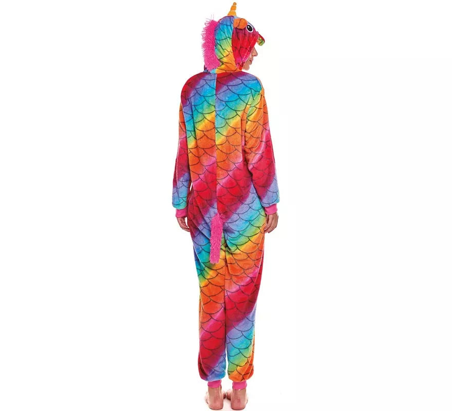 Translation missing: de.Disfraz de Pijama Unicornio Sirena para adultos