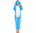Disfraz de Pijama Unicornio turquesa para adultos