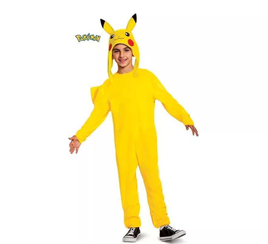 Translation missing: de.Disfraz de Pikachu Deluxe de Pokemon para niños