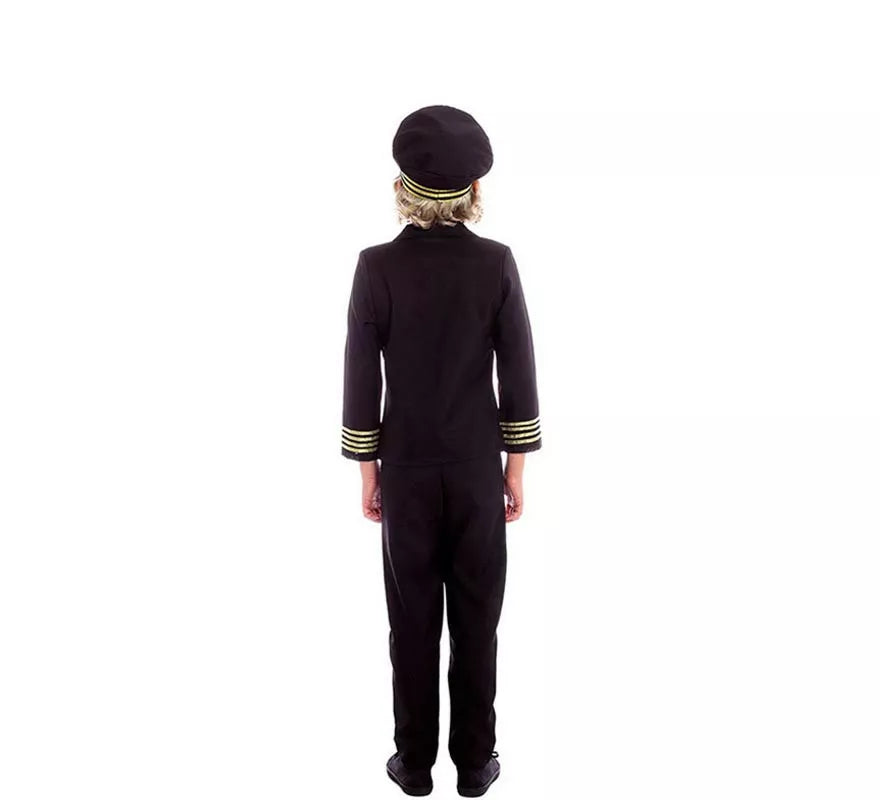 Disfraz de Piloto Capitán de Vuelo para niño