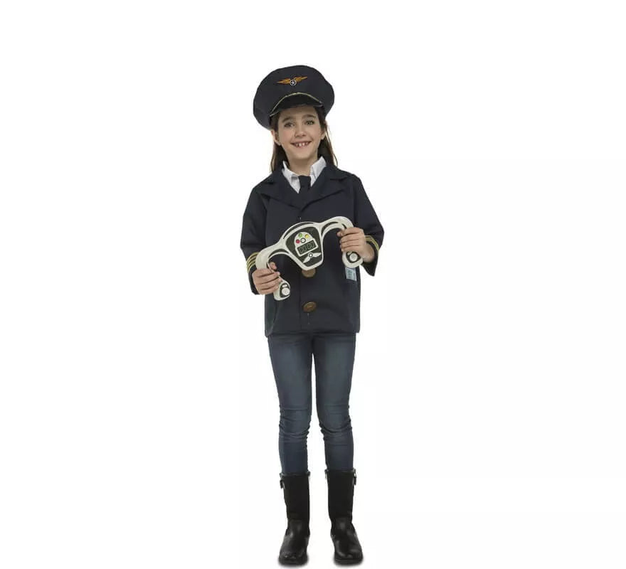 Translation missing: de.Disfraz de Piloto con accesorios para niños
