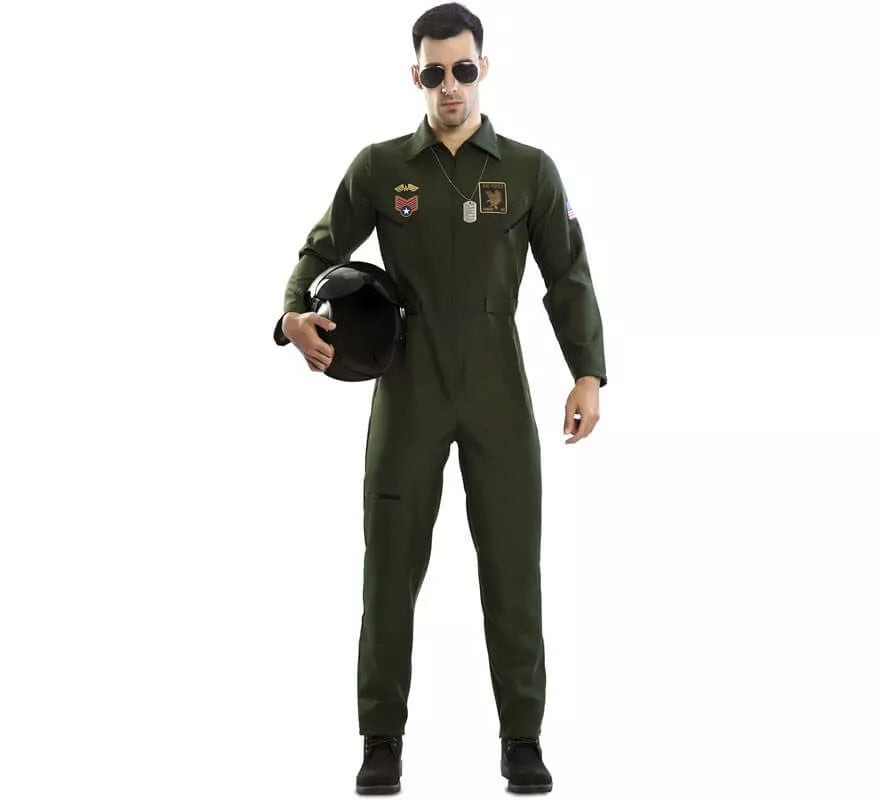 Translation missing: de.Disfraz de Piloto de avión para hombre