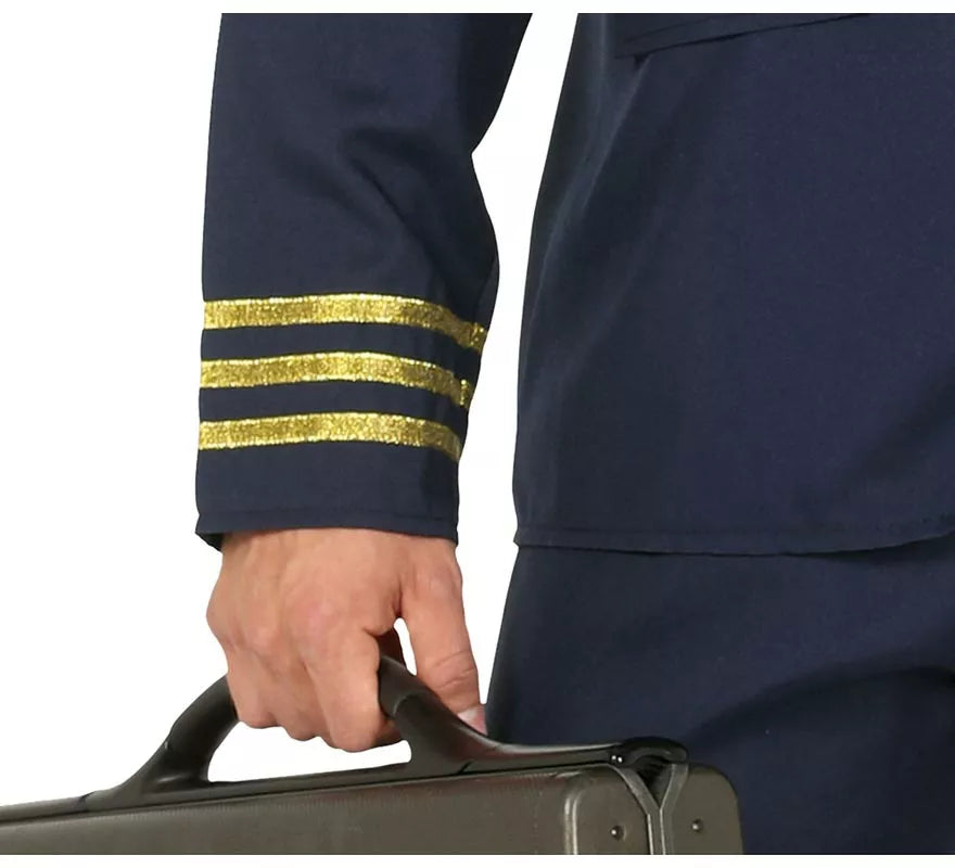 Translation missing: de.Disfraz de Piloto de Avión para hombre